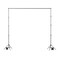 Adjustable Backdrop Stand Carbon Steel Photography Studio Frame